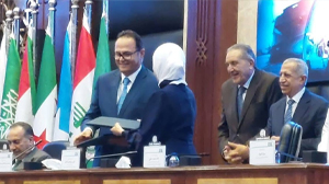 الوكيل يشارك فى افتتاح المبنى الجديد لكلية النقل الدولى واللوجستيات