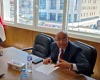 عوف يبحث مع اعضاء لجنة الادويه البيطريه مشاكلهم 